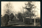 Real Photograph by Radcliffe of Cornwall Park Hastings. - 47961 - Postcard