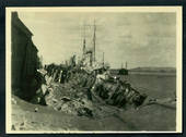 Photograph of Damage to the Wharf Napier Quake. - 47971 - Photograph