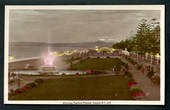 Tinted Postcard by  A B Hurst & Son of Evening Marine Parade Napier. - 47978 - Postcard