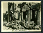 Real Photograph of Opera House in ruins Napier. - 47979 - Postcard