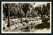 Real Photograph by A B Hurst & Son of Cornwall Park Hastings. - 47996 - Postcard
