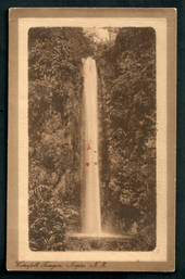 Sepia Postcard of Waterfall Tongoio Napier. - 48051 - Postcard