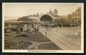Real Photograph by A B Hurst & Son of the Skating Rink and Sound Shell Napier. - 48052 - Postcard
