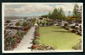 Coloured Real Photograph by A B Hurst & Son of Marine Parade Napier. - 48053 - Postcard