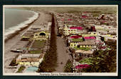 Tinted Postcard by  A B Hurst & Son. Panorama Marine Parade Napier. (#48054) - 48055 - Postcard
