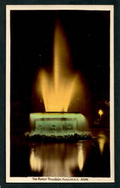 Tinted Postcard by  A B Hurst & Son of the Tom Parker Fountain Napier. - 48056 - Postcard