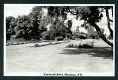 Real Photograph by N S Seaward of Cornwall Park Hastings. - 48058 - Postcard