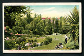 Coloured postcard. Fine view of the Botannical Gardens. Napier. - 48076 - Postcard