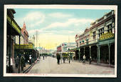 Coloured postcard of Hastins Street Napier. - 48080 - Postcard