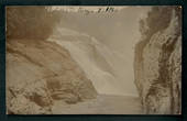 Real Photograph of Te Reinga Falls near Gisborne. - 48152 - Postcard