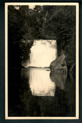 Postcard by K M Leonard of the Aniwanawa Falls Lake Waikaremoana. - 48163 - Postcard