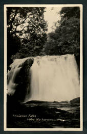 Real Photograph of Aniwaniwa Falls Lake Waikaremoana. - 48194 - Postcard