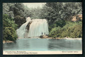 Coloured postcard of Aniwaniwa Falls Lake Waikaremoana. - 48195 - Postcard