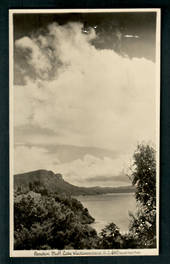 Real Photograph by A B Hurst & Son of Panekuri Bluff Lake Waikaremoana. - 48206 - Postcard