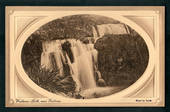 Sepia Postcard of Waihere Falls near Gisborne. - 48213 - Postcard