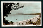 Coloured postcard Tasman Photos of Papatea Bay. Printing on the reverse is inverted. - 48231 - Postcard