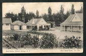 NEW ZEALAND Postmark Christchurch on postcard of Bath Houses Hanmer Springs. - 48273 - Postcard