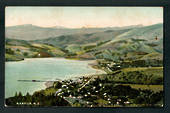 Coloured Postcard of Akaroa. - 48283 - Postcard