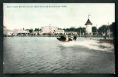 NEW ZEALAND 1906 New Zealand International  Exhibition. Coloured postcard of the Boat from the Water Chute. - 48305 - Postcard