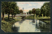 Coloured postcard of Avon Christchurch. One corner cut and a tear. - 48315 - Postcard