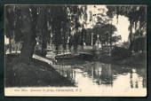 Postcard of Gloucester Street Bridge Christchurch. - 48317 - Postcard