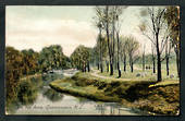 Coloured postcard. On the Avon Christchurch. - 48323 - Postcard