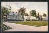 Coloured Postcard of Christ's College Christchurch. - 48324 - Postcard