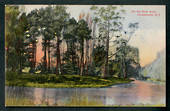 Coloured postcard. On the River Avon Christchurch. - 48349 - Postcard