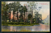 Coloured postcard. On the River Avon Christchurch. - 48349 - Postcard