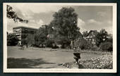 Real Photograph by A B Hurst & Son of Public Hospital Grounds Christchurch. - 48361 - Postcard