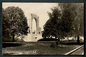 Real Photograph of Bridge of Remembrance Christchurch. - 48368 - Postcard