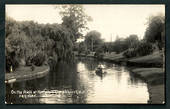 Real Photograph by Radcliffe. On The Avon at Fendalton Christchurch. - 48391 - Postcard