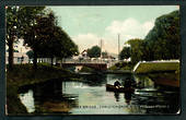 Coloured Postcard of Antigua Street Bridge Christchurch. - 48406 - Postcard