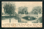 Early Undivided Postcard of Armagh Street Bridge Christchurch. - 48409 - Postcard