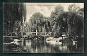 Postcard of The Garden's Bridge Christchurch. - 48410 - Postcard