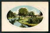 Coloured Postcard by D Craig of Avon from Cashel Street Bridge Christchurch. - 48411 - Postcard