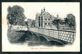 Early Undivided Postcard of The Library Christchurch. - 48418 - Postcard