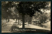 Real Photograph by Radcliffe of the Avon Christchurch. - 48427 - Postcard