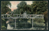 Postcard of the White Bridge Botannical Gardens Christchurch. - 48428 - Postcard