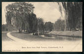 Postcard of Avon River from Park Terrace Christchurch. - 48434 - Postcard