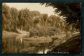 Real Photograph of The Avon Christchurch. Nice BRIGHTWATER A class cancel. - 48462 - Postcard