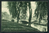 Postcard of Worcester Street Bridge Christchurch. - 48473 - Postcard