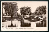 Real Photograph of River Avon and Bridge Christchurch. - 48523 - Postcard