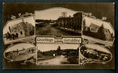 Real Photograph. Montage. Greetings from Geraldine. - 48553 - Postcard