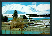 Coloured postcard of Church of the Good Shepherd Tekapo. - 48564 - Postcard