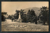Real Photograph of Queens Gardens Nelson. - 48614 - Postcard