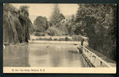 Real Photograph of the Gardens Nelson. - 48623 - Postcard