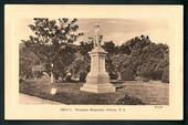 Real Photograph by Muir & Moodie of Troopers Memorial Nelson. - 48658 - Postcard
