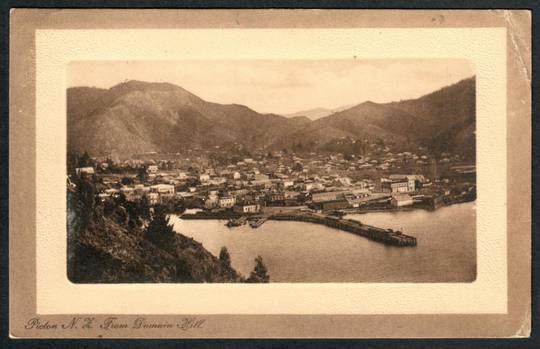 PICTON from the Hill. Sepia Postcard. - 48729 - Postcard