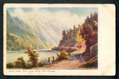 Coloured postcard of Otira Gorge West Coast Road. - 48756 - Postcard